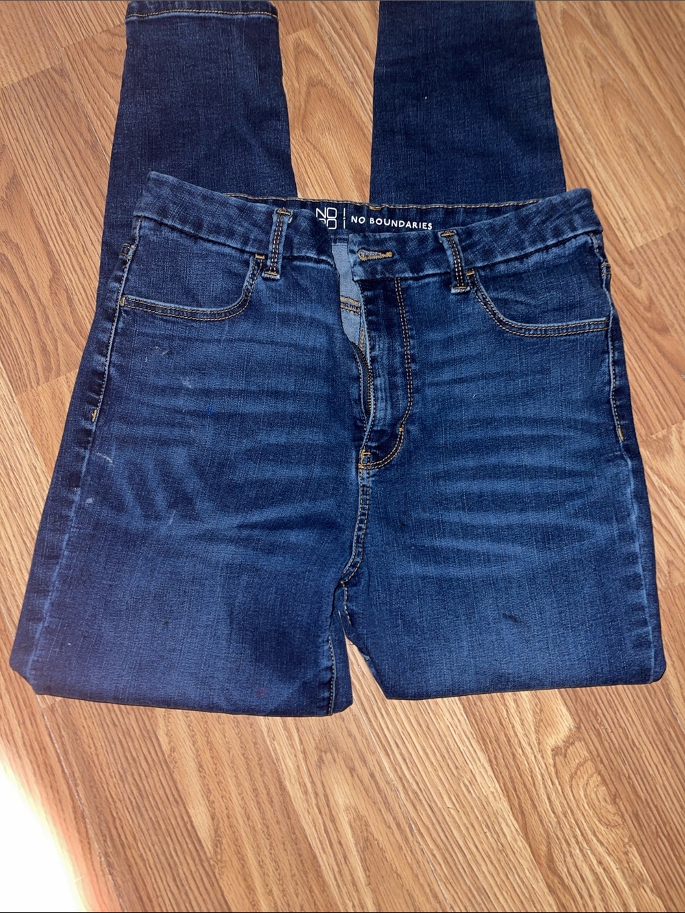No Boundaries Dark Blue Skinny Jeans